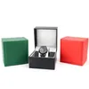 Mode PU lederen horloge dozen draagbare reizen sieraden opbergkoffer polshorloge organizer houder horloges display box 3 kleuren