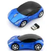 Mini Sports Car Wireless Mouse 2.4 جيجا هرتز الكمبيوتر الفئران USB فئر