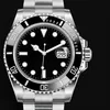 Relógios de pulso 40mm 2813 116610 Sub Automático Relógio 904L Men Sport Sport Diving Mass Watches Mechanical Watchwatch Male