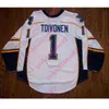 CEUF 374040Custom Peoria Rivermen Hockey Jerseys Toivonen Hannu 10 Nick Drazenovic Road 25 David Backes Stitch valfritt nummer