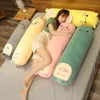 Cartoon Animal Dinosaur Rabbit Cat Chicken Monster Plush Toys Stuffed Soft Long Sleep Pillow Kids Girls Gift J2207046058983