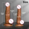 Realistic Huge Dildo for Woman Suction Cup Soft Skin Feeling Penis sexyy Toy Female Masturbator Vaginal Anal Toys Adult 18+