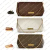 Dames Mode Casual Designe Luxe FAVORITE MM PM Bandoulière Sacs à bandoulière Sac à chaîne TOP Miroir Qualité M40718 N41275 M40717 Sac à main Portefeuille Bourse Clé Pochette