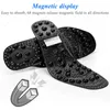 Magnetische Therapie-Massage-Einlegesohlen für Schuhe, Fußakupressur, verbesserte Einlegesohle, Punkt, Füße, Körper-Detox-Einlegepads 220610