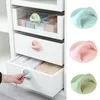 Other Hand Tools Creative Mini Door Window Handle Plastic Self-adhesive Seamless Wardrobe Drawer Pulls Refrigerator Furniture Knobs Handles