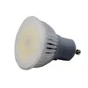 400LM 360DEGREE REAL 4W COB LED Spotlight Lamp Light GU10 Dimmable GU 10 LED Spotlights Alla plastlampor Super ljus MR16