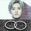 Hoop & Huggie Shi06 316 L Stainless Steel Men 1.6mm Circle Earrings Vacuum Plating Good Quality No Easy Fade Allergy Free Many Size ColorHoo