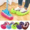 Dog verzorging multifunctionele vloer stof dweilg slippers doeken luie dweil schoenen home reiniging micro vezel voeten schoenbedekkingen wasbare herbruikbare p0720