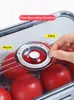 Kitchen Storage Food organizer Container PET Seal Stable Cans For Fridge Highcapacity Fresh Eggs Vegetable Fruit Storage Box 220719