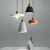 Pendant Lamps Nordic Restaurant Three-head Chandelier Bar Counter Industrial Style Lamp Personality Bedroom Bedside Small ChandelierPendant