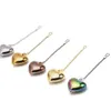 Stainless Steel Tea Infuser Ball Tools Heart-shaped Loose Leaf Tea Strainer Filters Spice Diffuser Herb Steeper XBJK2204