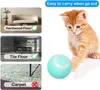Cat Toys Electric Toy Automatic Rotation USB Laddar Interaktiv för katter Chase Intressant Dog Kitten Pet AccessoriesCat