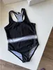 Belle été filles marque une pièce bikini maillot de bain lettres imprimées enfants tout-petits maillots de bain bébé fille plage maillots de bain enfant vêtements de natation 2-7 ans