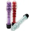 Enormi vibratori Magic Wand Jelly Dildo con perline da massaggio per le donne Masturbatore a più velocità Stimolatore del clitoride Giocattoli sexyo per adulti Articoli di bellezza