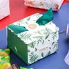 Gift Wrap Souvenirs Wedding Favors Box With Ribbon Candy Boxes For Christening Baby Shower Birthday Event Party SuppliesGift