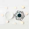 Candle Holders Aromatic Oil Burner Geometric Ceramic Essential Holder Wax Melt BurnCandle HoldersCandle