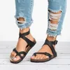 2022 Summer Shoes Women Flat Sandals for Beach Chaussures Femme Clog Plus Size 44 Casual Flip Flop