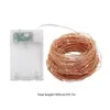 سلاسل LED Fairy Lights Copper Wire String 10M Holiday Outdoor Lamp Garland Luces for Christmas Tree Wedding Party Decoration#P3led Strings