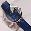 Luxury Wristwatch C présente designer Femmes de luxe Femmes de Noël Watch Men de Noël Cart Fashion Ballon bleu 42 mm Mécanique pour hommes 0giy xwnt
