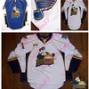 CEUF 40CUSTOM PEORIA RIVERMEN HOCKEY 유니폼 TOIVONEN HANNU 10 NICK DRAZENOVIC ROAD 25 DAVID BACKES 스티치 이름 모든 이름 남성 사용자 정의 저지