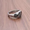 316 Stainless Steel Silver Religious Irish Celtic Knot Ring Jewel ancient Celt Rings For Women Lady Men Rock Jewellery