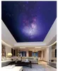 Papier peint mural photo de la soie 3D personnalisée Belle étoile murale de plafond STARRY SKY pour vivre à la chambre roo décor d'intérieur