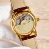 Fashion Mechanical Elegant womens Watch 35mm Stainless Steel leather Sapphire Crystal Oyster Perpetual Designer Watchs luxury Watches Montre de luxe high quality