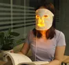 2022 Neuankömmling rote LED-Lichttherapie Infrarot flexible weiche Maske Silikon 4-Farben-LED-Therapie Anti-Aging-erweiterte Photonenmaske