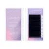 ANNAFRIS Eyelash Extension C D Curl Individual Supplie Volume Faux Mink Lashes Natural Premium Matte Black 16rows Tray Maquiagem 220524