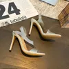 Gianvito Rossi 2022 Metropolis Sandals Ultramodern ed elegante tallone a spillo da 115 mm disponibile in 7 colori4335398