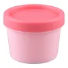 100PCS 50ml 100ml Grams PP Makeup Bottle Empty Plastic Jar With Lid Cosmetic Packaging Containers Facial Mask Box
