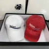 مصمم رياضي زوجان بيسبول أغطية الصيف للرجال للنساء خطابات ثقب القطن Casquette