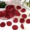 Dekoratif çiçek çelenkleri 200pcs ipek yapay gül yaprakları düğün kız koridoru dağılım yemek masası konfeti centerpieces gelin sho