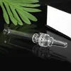 6.0 Inch Glass Straw Nail Mini Nectar Collector Smoking Accessories Thick Clear Glass Honeycomb Filter Tips Pyrex Oil Burner Pipe Tobacco Hand Pipes