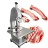 110V 220V Desktop Cutting Bone Saw Frozen Meat Machine för att klippa fisktravar Stekben Electric Saw Blade