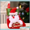Christmas Decorations Festive Party Supplies Home Garden Gardenchristmas Santa Claus High Quality Lightweight Large Capacity Tree Pendant