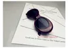 고글 안경 타원형 선글라스 숙녀 유행 빈티지 레트로 선글라스 여성 화이트 블랙 안경 UV400 도매