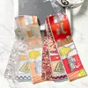 20212 Luxury Fashion Märke Silk Scarves Women039S Designer Alphabetic Pannband Classic Handbag Silkss Scarvess 8120cm4709995