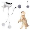 Elektrisches Katzenspielzeug, automatischer Hebeball, interaktives Puzzle, intelligentes Haustier, Feder, S-Supply 220510