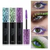 5 couleurs 4D Mascara étanche séchage rapide bleu violet café noir vert cils Mascara longue durée yeux maquillage cosmétique