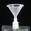 Clear Drink Pouches Bags Stand-up Plastic Drink Packaging Bag Spout Pouch for Beverage Liquid Juice Milk Coffee 500ML