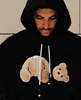 2021 Heren Damesontwerpers Hoodies Fashion Man lange mouwbeer hoodie kleding truien hiphoppalmen kleding sweatshirts S15