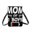 Torby wieczorowe mama chłopców na ramionach rodzina skóra estetyczna praca komórkowa Telefon Kobieta Bagsenving