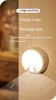 Crescent Automatische inductie USB Oplaadbare LED Light Touch of afstandsbediening Bedide Lamp Night Light om te slapen ontspannen