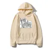 Sweats à capuche pour hommes Sweatshirts BEASTARS Legoshi Sweat à capuche Mode Hommes Vintage Harajuku Pulls Manga Gosha Graphique Sudadera Hip Hop Anime Hooodi