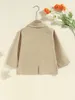 Toddler Boys Raglan Sleeve Double Breasted Trench Coat SHE