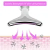 EMS Thermique Cou Levage et Serrer Masseur Électrique Microcourant Rides Remover LED Pon Visage Beauté Dispositif pour Femme 220428