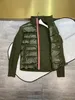 D Pocket Double Zip Knit Herrenjacke France Luxury Brand Mantel Frühlings- und Herbstjacken Größe M--XL 211