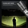 Flashlights Torches 1000000LM XHP100 Super Bright Built In 18650 Battery Led Usb Rechargeable Zoomable Torch Lantern Lamp Bulbs9253455