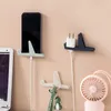 Hooks Rails Airplane Wall-Hanging Plug Holder mobiele telefoon oplaadplank achter de deur Key Hanger Haak Wall Draad Organisator Rack Standhooks